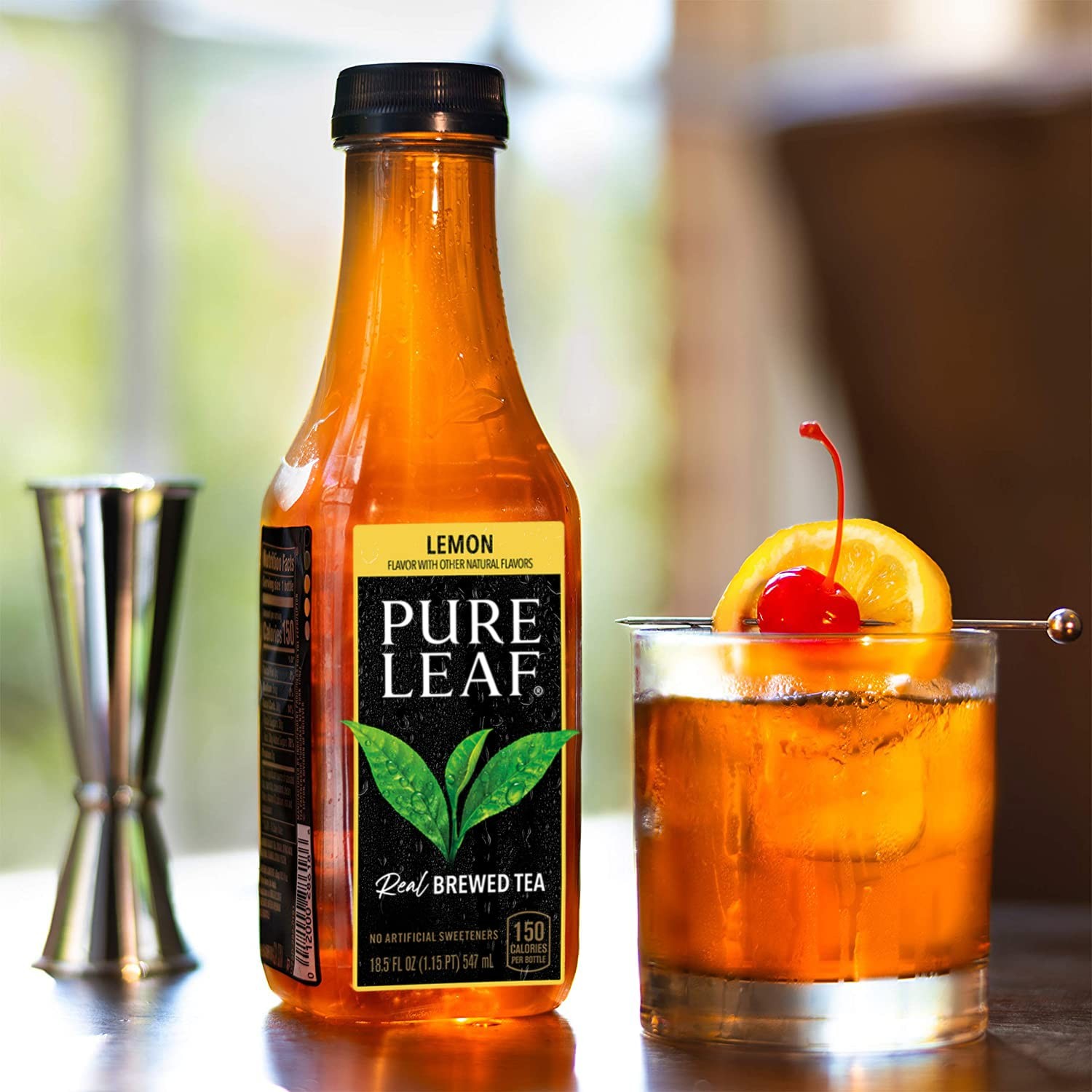 Pure Leaf Iced Tea 3 Flavor Variety Pack 18.5 Oz Bottles Pack of 6 Sweetened