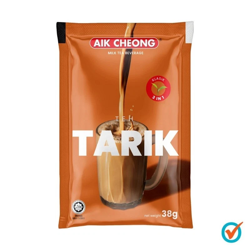 AIK CHEONG Teh Tarik 3in1 456g (38g x 12 sachets) – Klasik