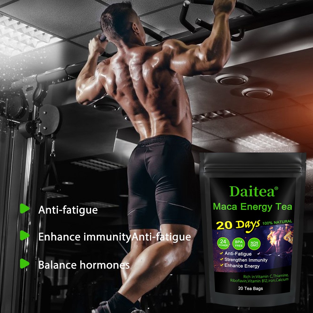 Maca Energy Tea – Male Testosteron Booster, Boosts Energy and Stamina 10/20 bag