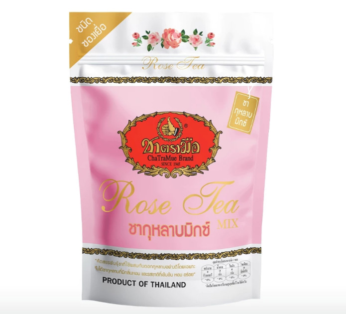 Cha Tra Mue, mixed rose tea, Thai tea, Tea Sachet