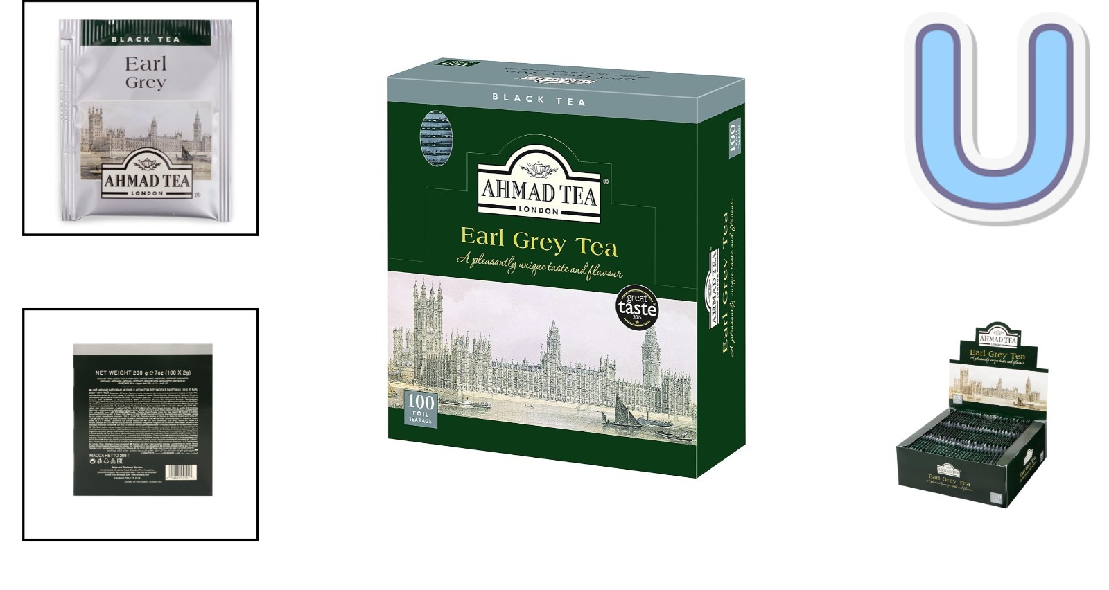 Earl Grey Foil Teabags – 100 Count, Taste & Antioxidants