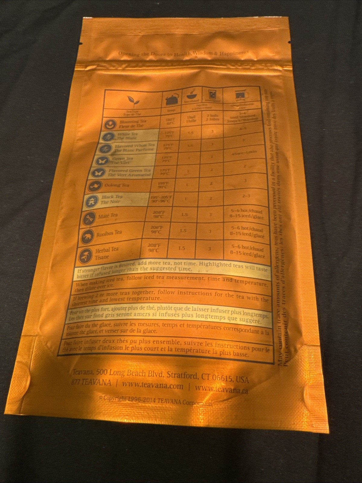 Teavana S’MORES Flavored Oolong Tea – NEW, FACTORY SEALED 2 OZ BAGS, HTF, RARE