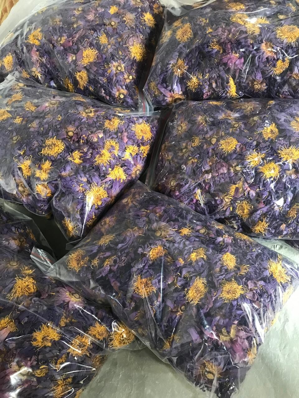 Dried Blue Lotus 2 Lb Nymphaea Caerulea 100% Hand Pick Flowers Organic Tea