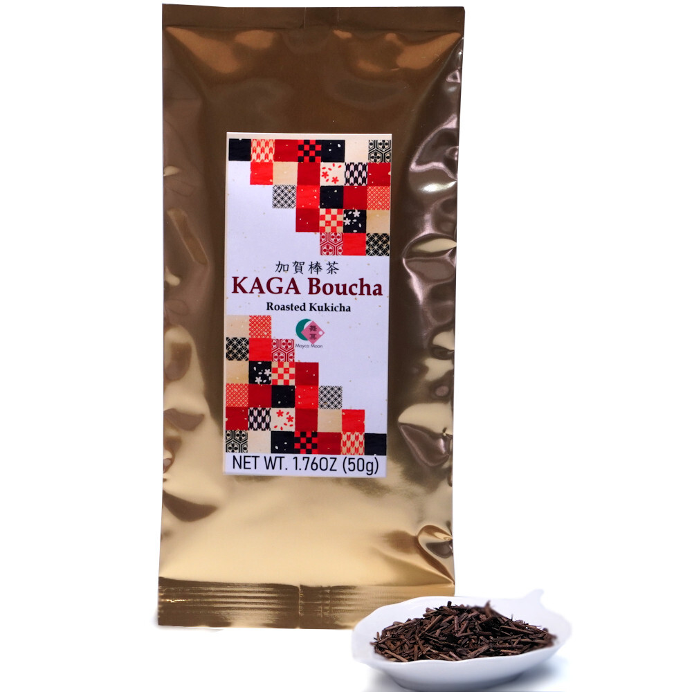 KAGA Boucha Kanazawa Hojicha Japanese Rosasted Green tea Kukicha 1.76oz (50g)
