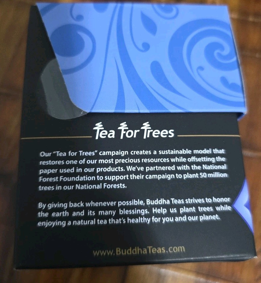Buddha Third Eye Organic Herbal Chakra Tea Insight & Intuition 18ct 6pk EXP 8/27