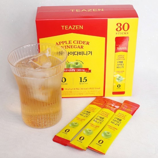 TEAZEN Apple Cider Vinegar 5g x 30EA Korean Apple Cider From Korea NEW