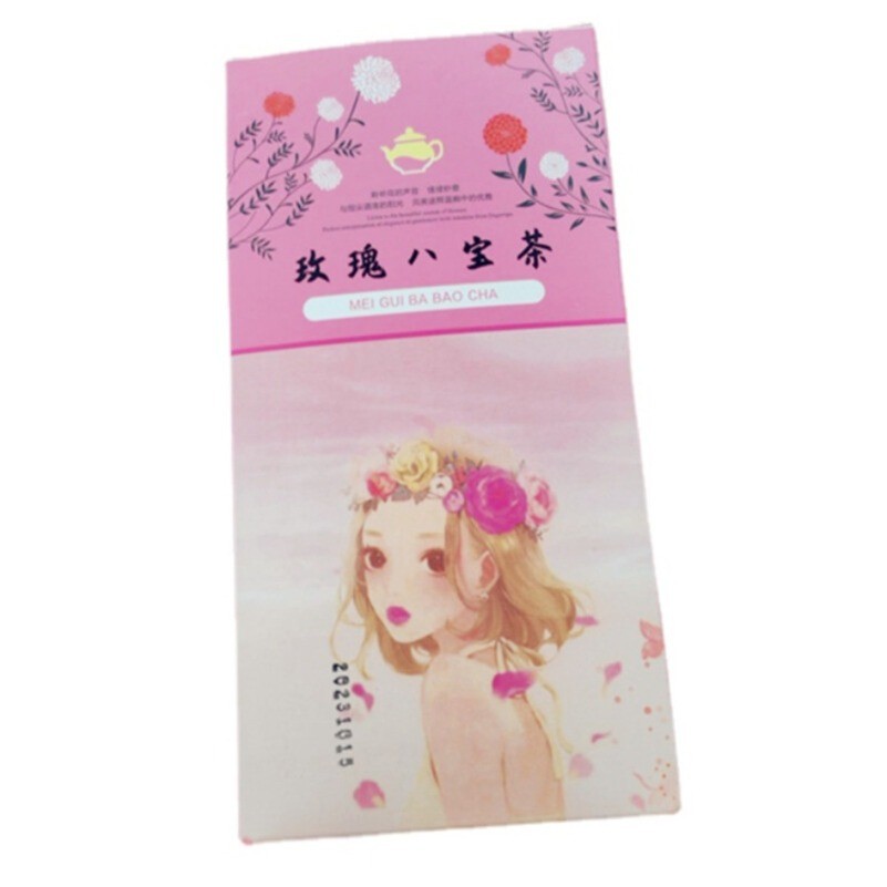 180g 15 Bag Natural Babao Tea Includes Longan Rose Jujube Herbal Tea Health Care