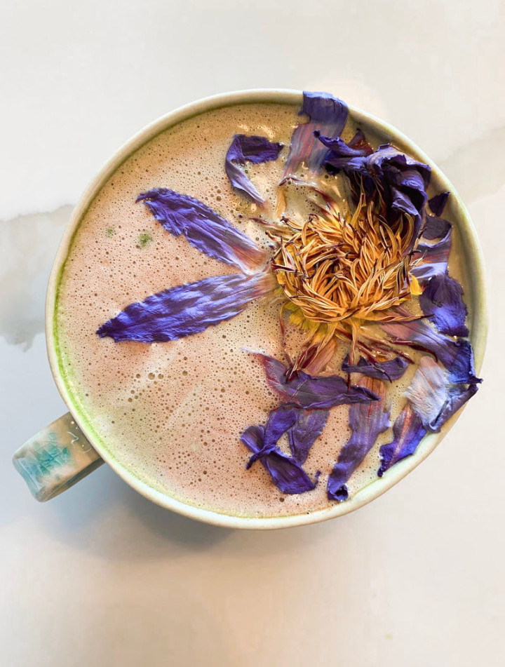 Blue Lotus Nymphaea Caerulea 100% Organic Herb Natural Dried Flower Tea Ceylon