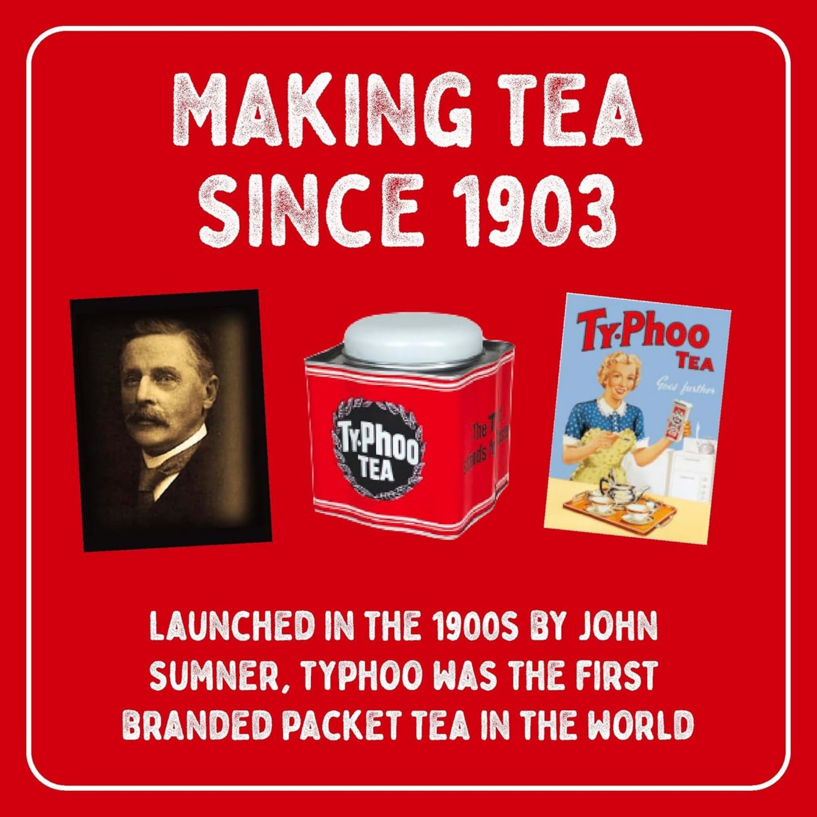 Typhoo Black Tea, 80ct Bags