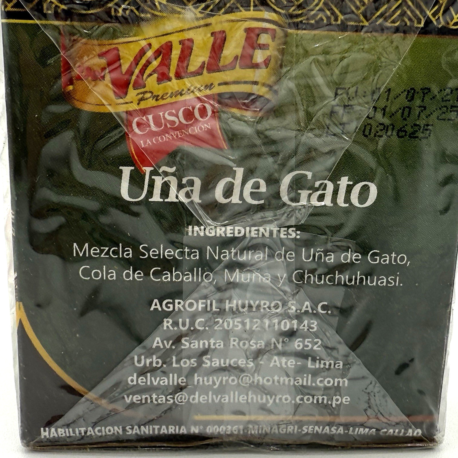 Peruvian Cat’s Claw Tea Uncaria Tomentosa Amazon Herbal Tea Immune Support