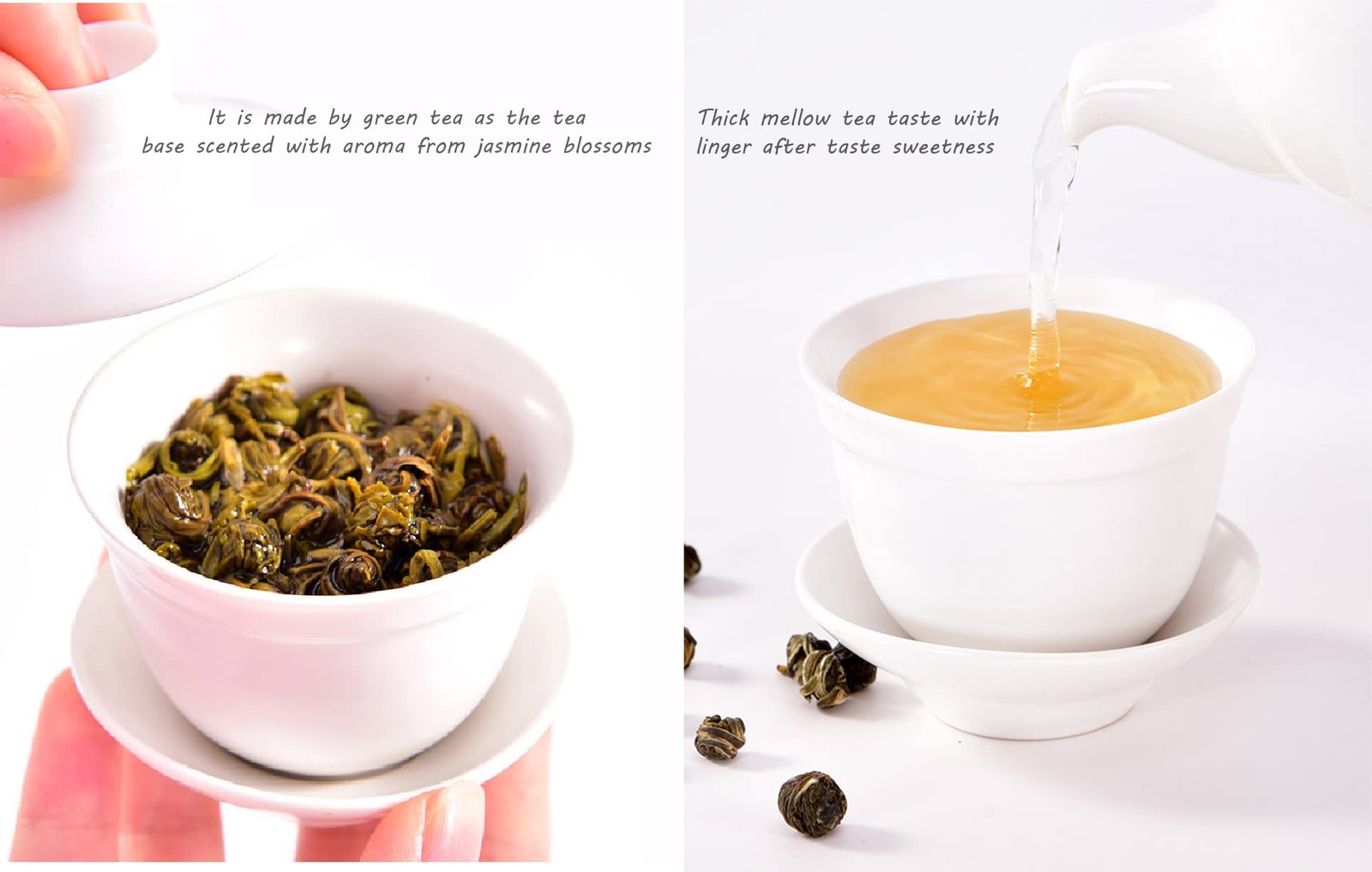 Jasmine Tea Jasmine Dragon Pearls Green Tea Loose Leaf 4oz 114g Tin