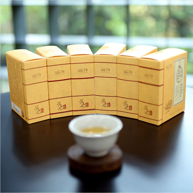 Ssanggye Korean Traditional Herbal Tea Gift Set 6 Varieties, 36 Triangle Tea Bag