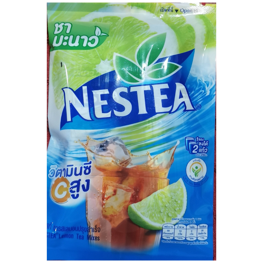 Nestea ready-made lemon flavored tea, size 65 g., pack of 5 sachets.*3
