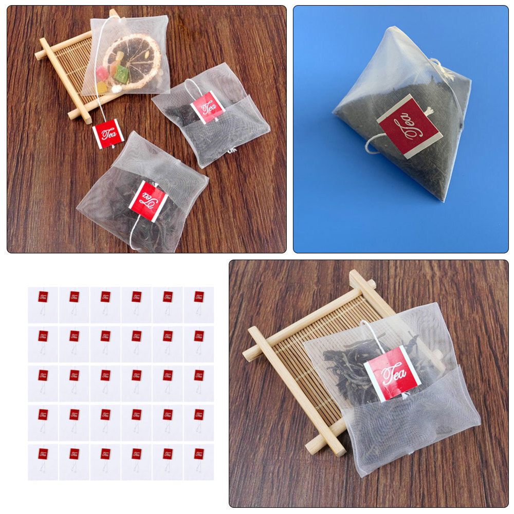 100pcs coffee filter bag Empty Portable Small Tea Pouches Loose Tea Bags