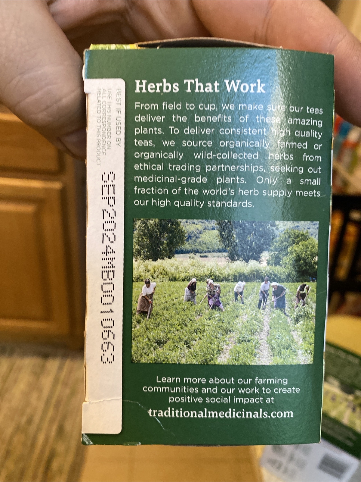 Traditional Medicinals Organic Chamomile Tea, Box of 16 Bags Exp. 9/24, 4 Avail.
