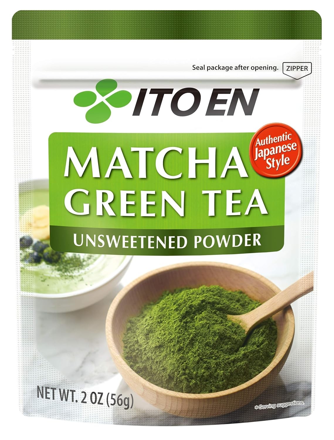Ito En Matcha Green Tea Japanese Powder, 2 Ounce (Pack of 1)