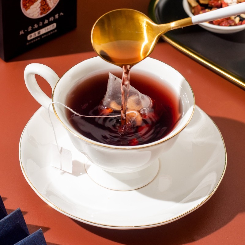Kidney Ginseng Five Treasure Tea -Eight Treasure Tea with Wolfberry & Mulberry