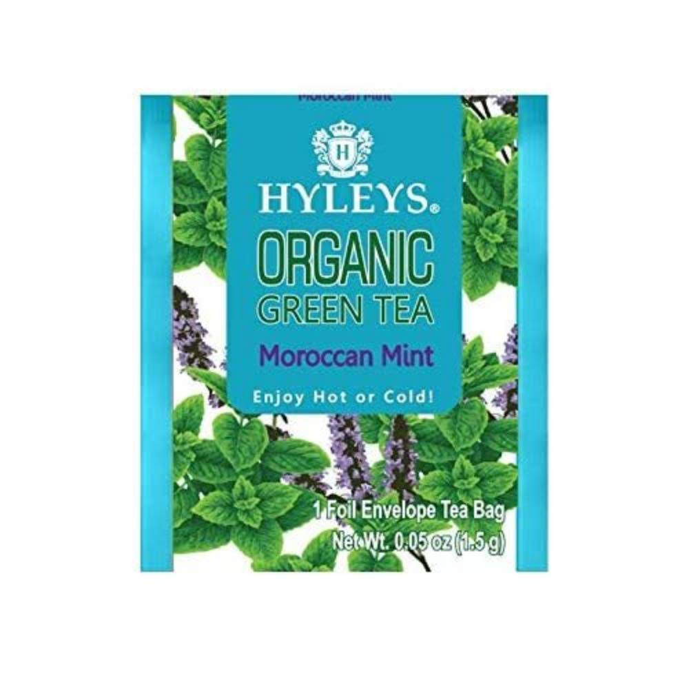 Hyleys Organic Green Tea Acai Berry and Blueberry Flavor – 25 Tea Bags