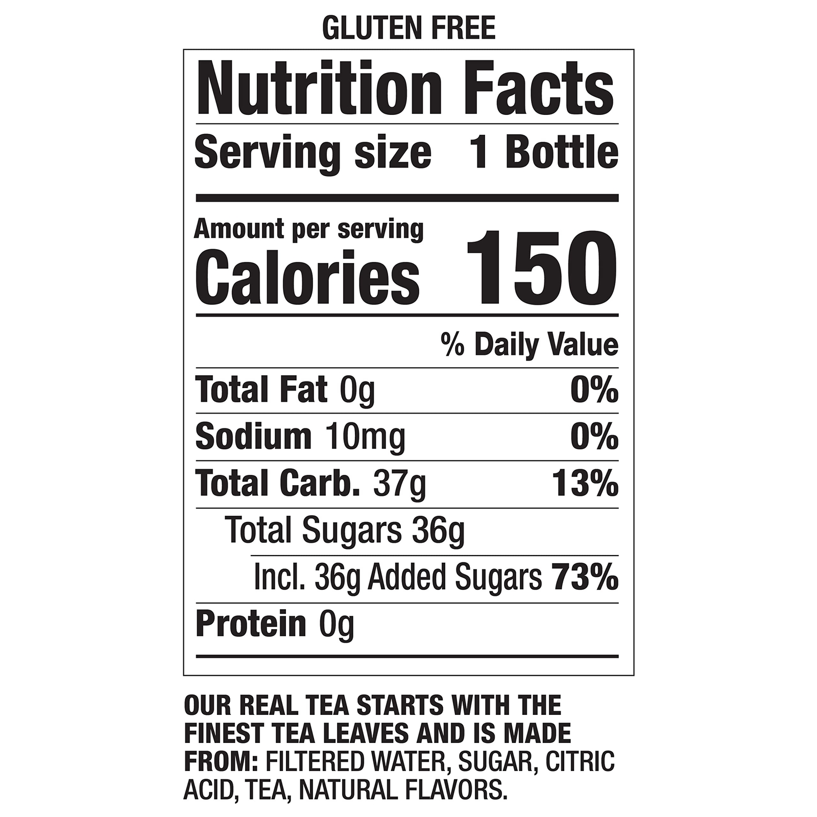 Snapple Lemon Tea 16 Fl Oz Pack of 12 All Natural Gluten Free Refreshing Flavor