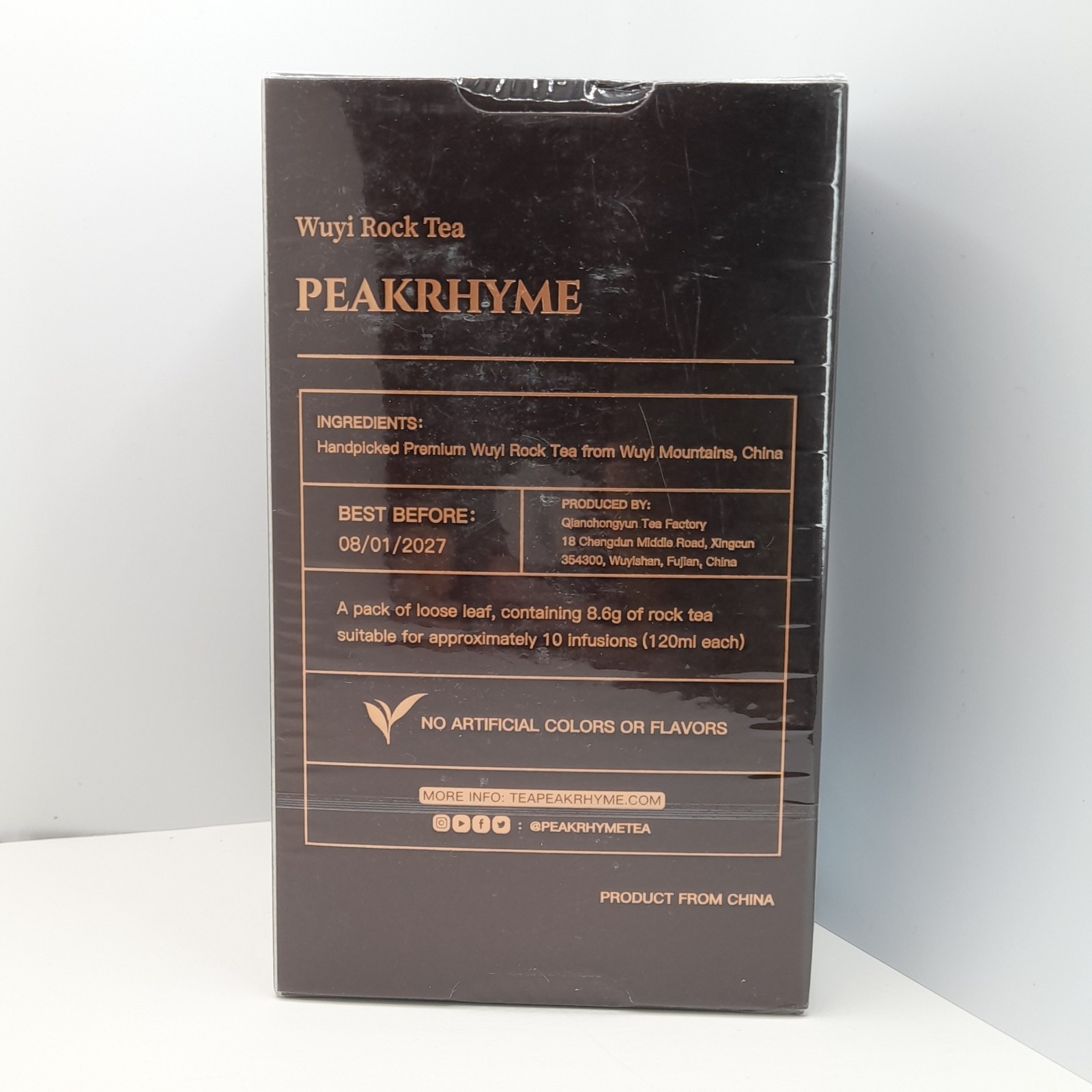 PeakRhyme Handpicked Wuyi Rock Tea – 2024 Duo Sampler Pack – 6 Loose Leaf Packs