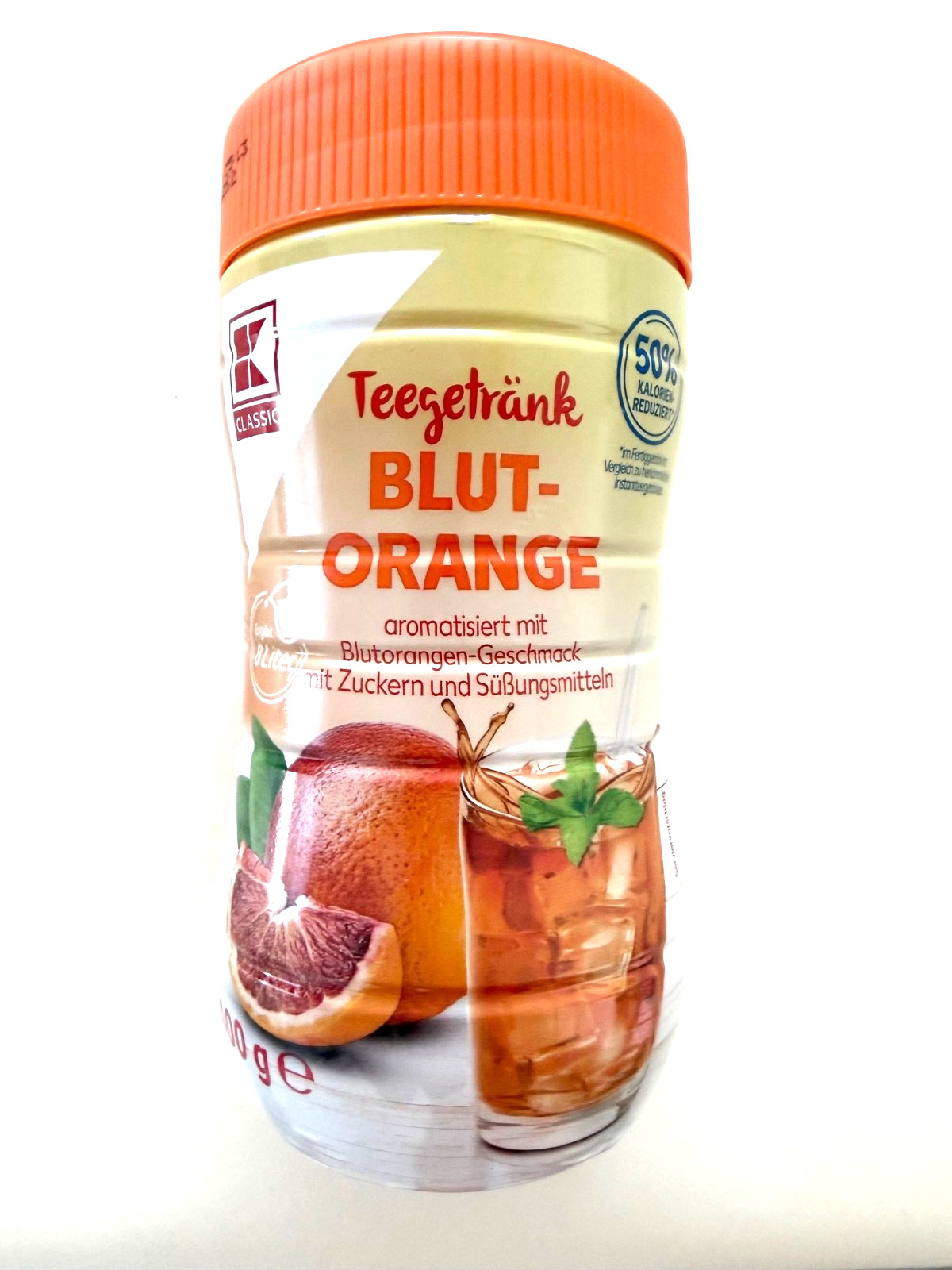 Kaufland BLOOD ORANGE Tea Instant Drink -Hot or Cold – 400g – FREE SHIPPING