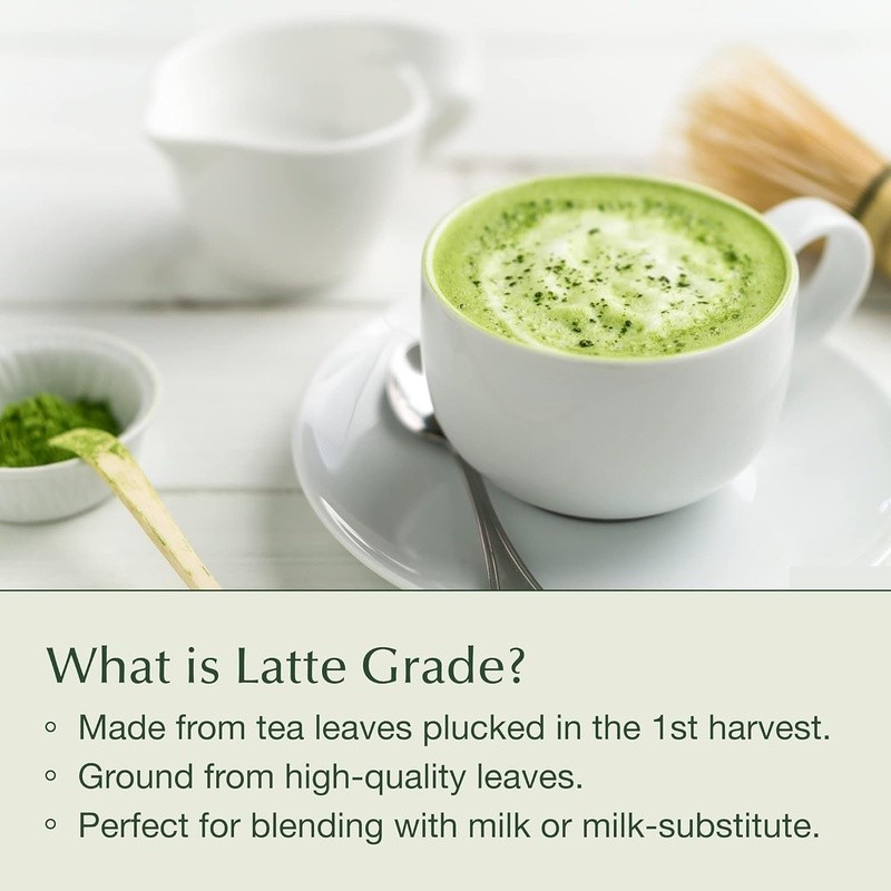 Organic Matcha Green Tea Powder Latte Grade 2.12oz Authentic Uji Japan New