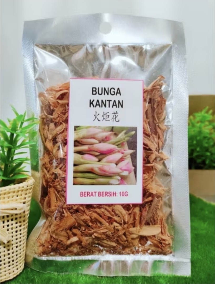 Bunga Kantan Torch Flower Dry 10g Expiry 2028 KNIPHOFIA UVARIA for Gastric