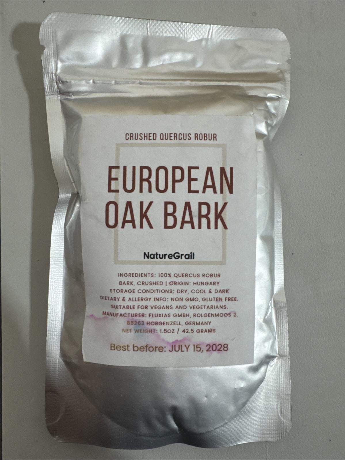 European Oak Bark 100% Quercus Robur