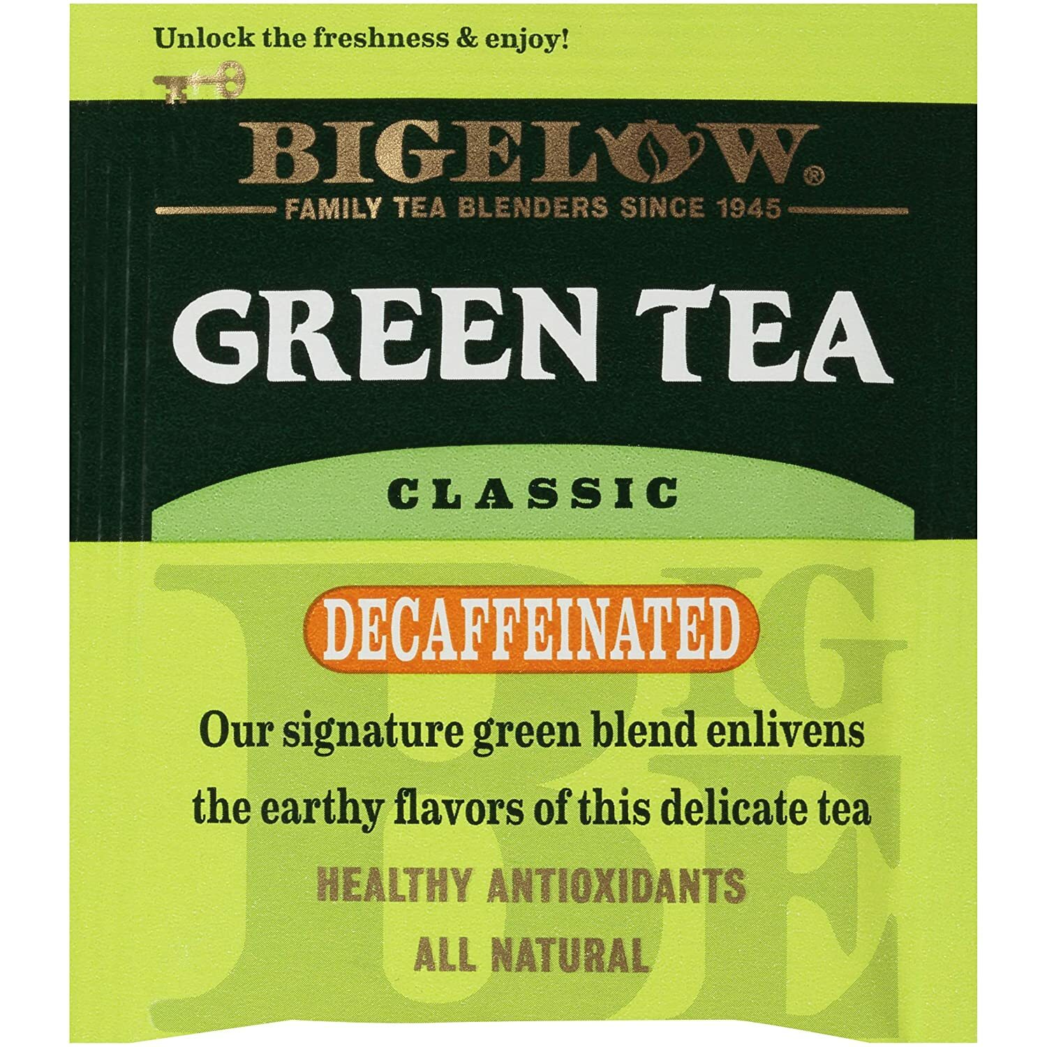 Lot Bigelow Green Tea Classic Decaf 120 Bag Brew Instant Easter Spring FreeShip