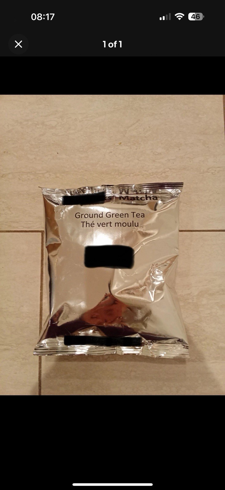 Starbucks Matcha Green Tea Powder BB 12/26