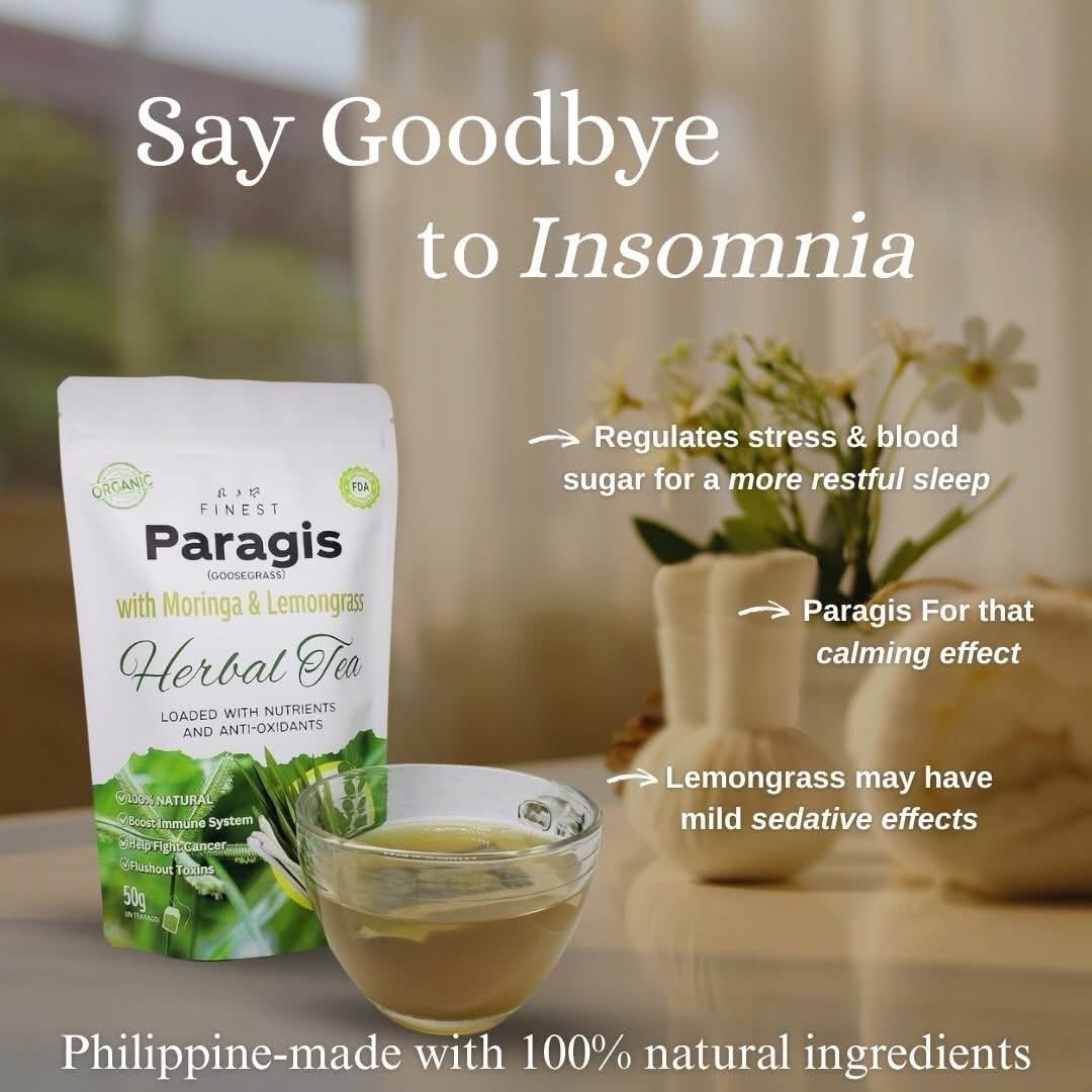 Chef Aybs Paragis Tea with Moringa & Guyabano Extract 3 In 1 (20 Tea bags)