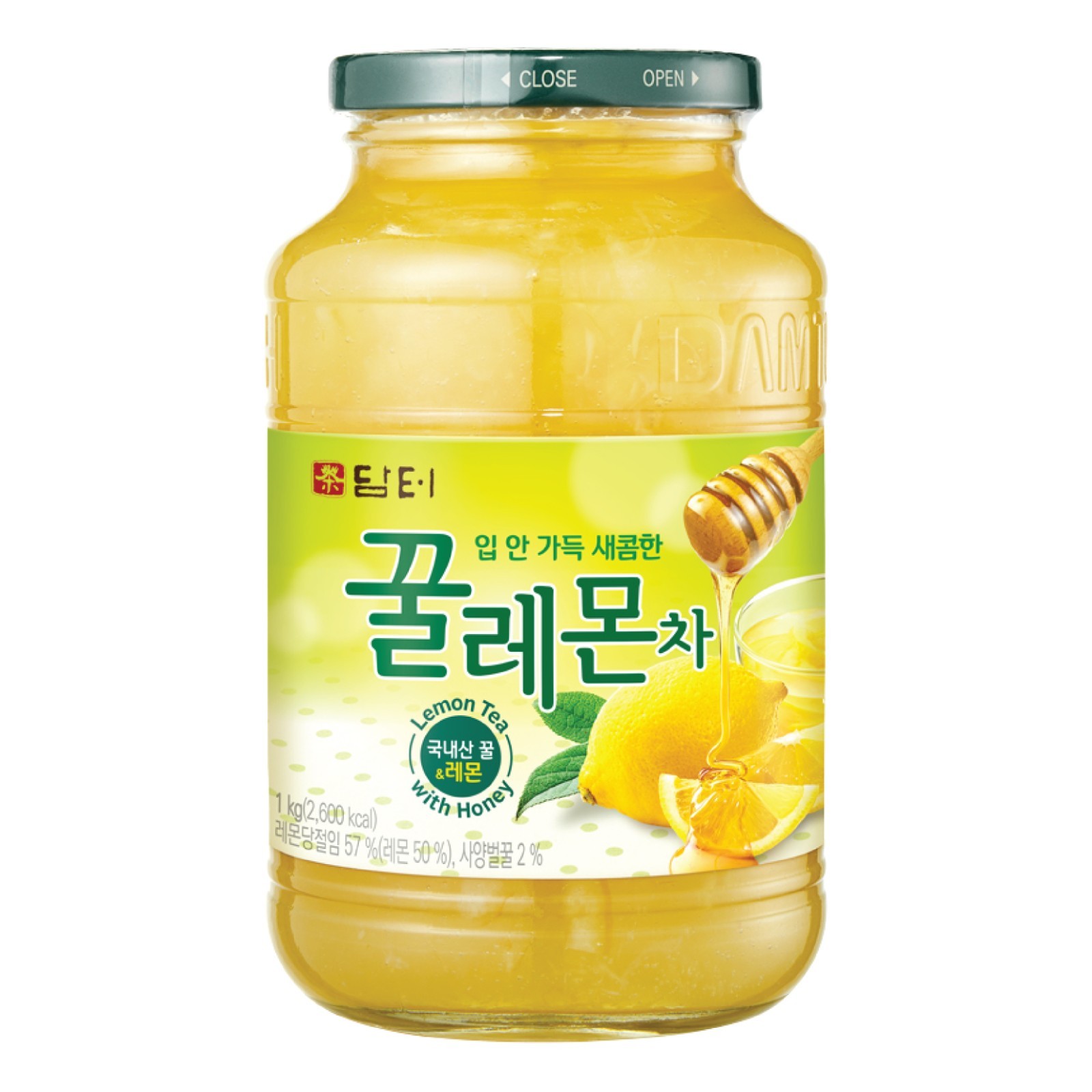 Damtuh Korean Honey Lemon Tea 1kg 꿀레몬차 레몬청