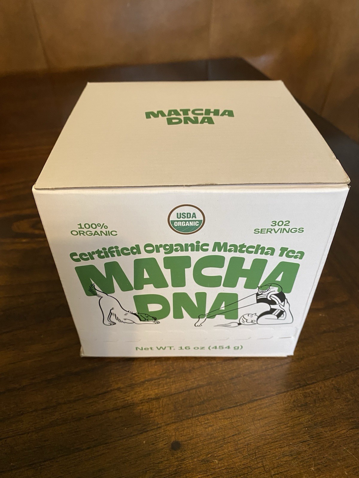 Matcha DNA Organic Matcha Green Tea Powder Unsweetened 100% Natural 1LB