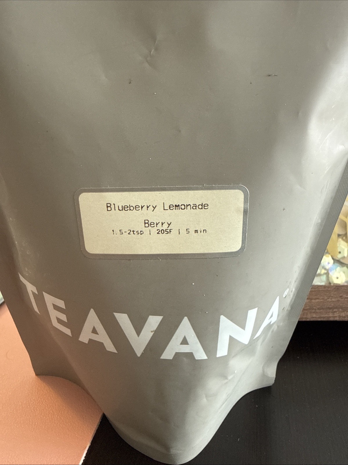 Teavana Blueberry Lemonade Berry Loose Tea Sealed Bag 6.4oz