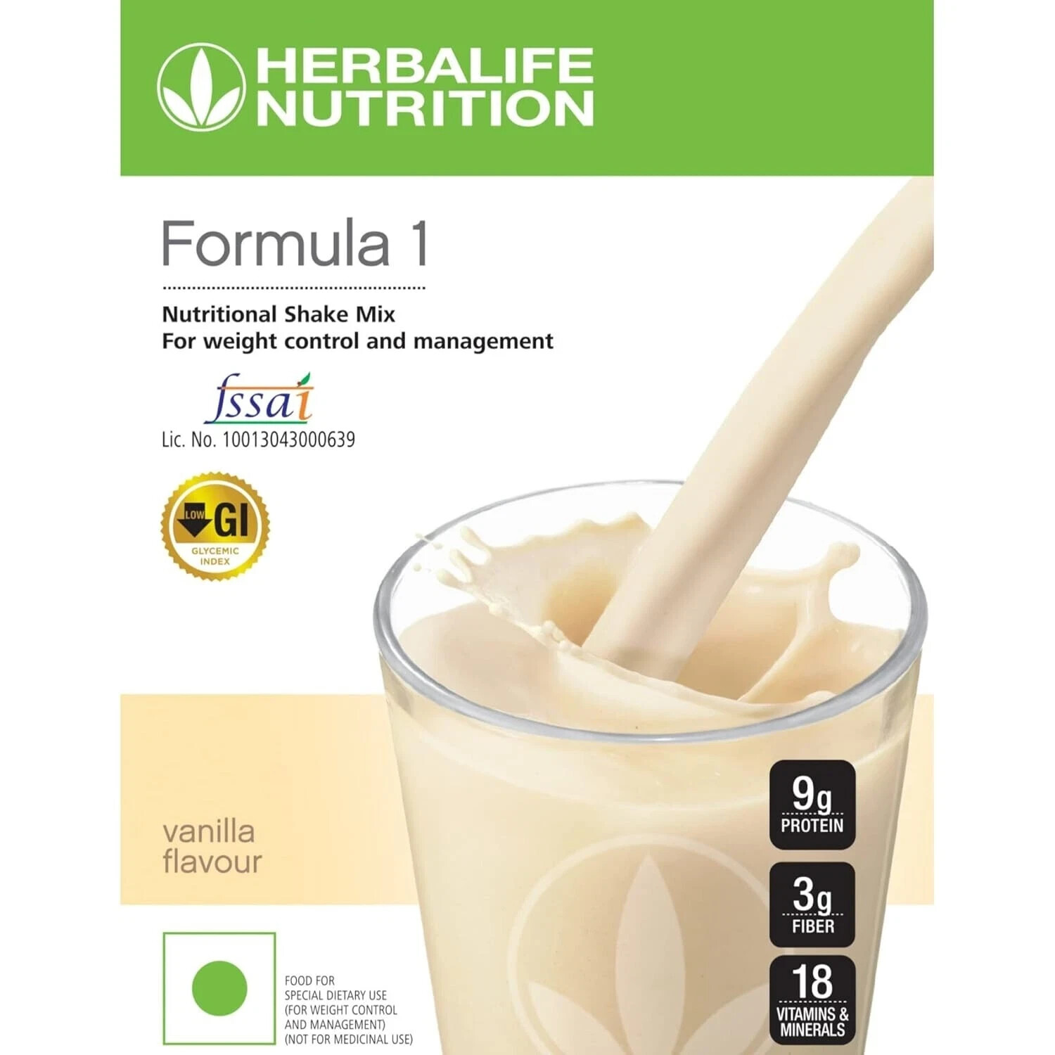 Herbalife Formula 1 Nutritional Shake Mix Vanilla – 500gm