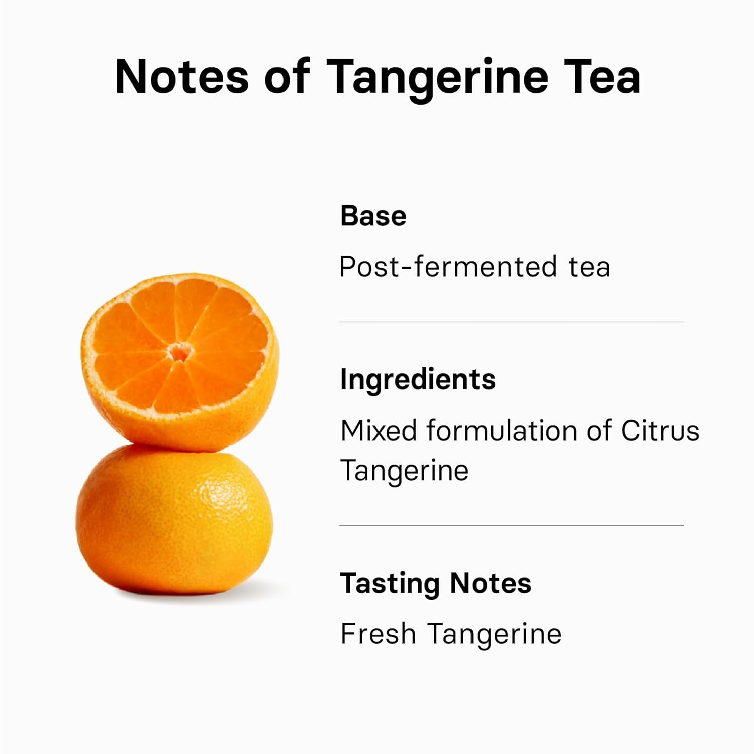 Tangerine Tea (Fresh Jeju Tangerine Flavor), Fruit Tea Blend, Premium Teabags fr