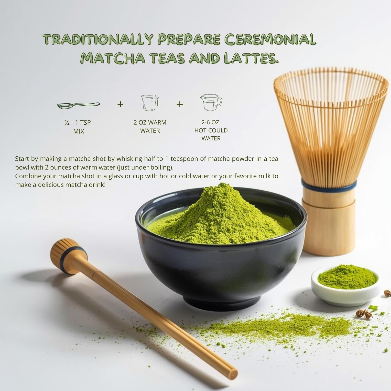 Culinary Premium Grade Matcha Powder – 100% Japanese Matcha, Green Tea Powder…