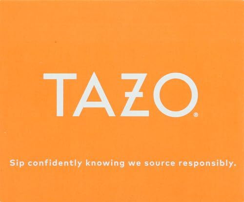 TAZO Passion Herbal Tea Bags, Iced or Hot, Caffeine-Free, 20 Total Tea Bags