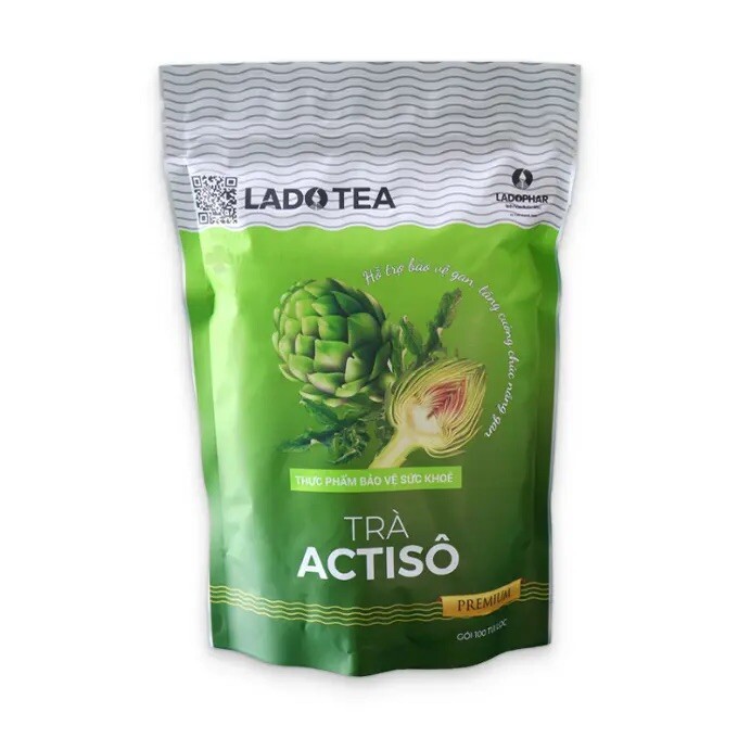 1 Packs LaDoPhar Artichoke Tea 100 Teabags 2g – #1 Artichoke Tea from Da Lat