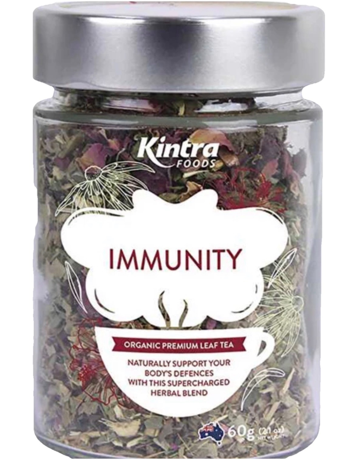 Kintra Foods Immunity natural herbal loose tea 60g