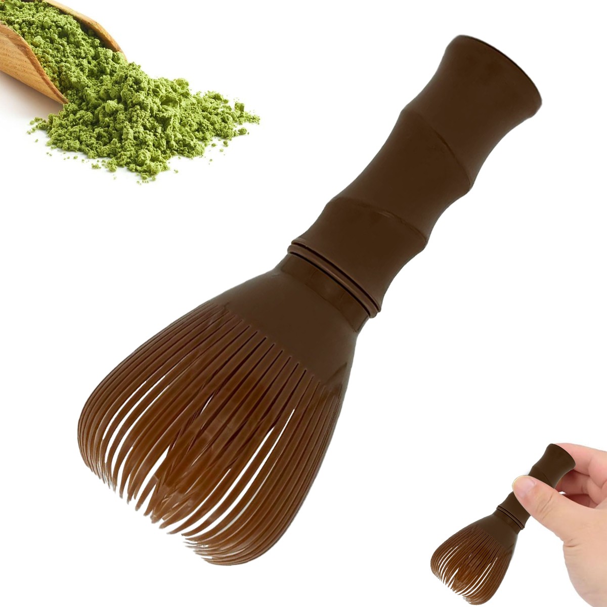 Matcha Whisk Reusable Resin Matcha Whisk Chasen Dishwasher Stirrer Matcha