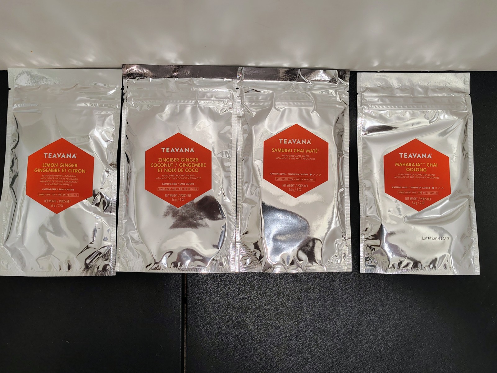NEW! 4 Pack Of TEAVANA 2 OZ FACTORY SEALED