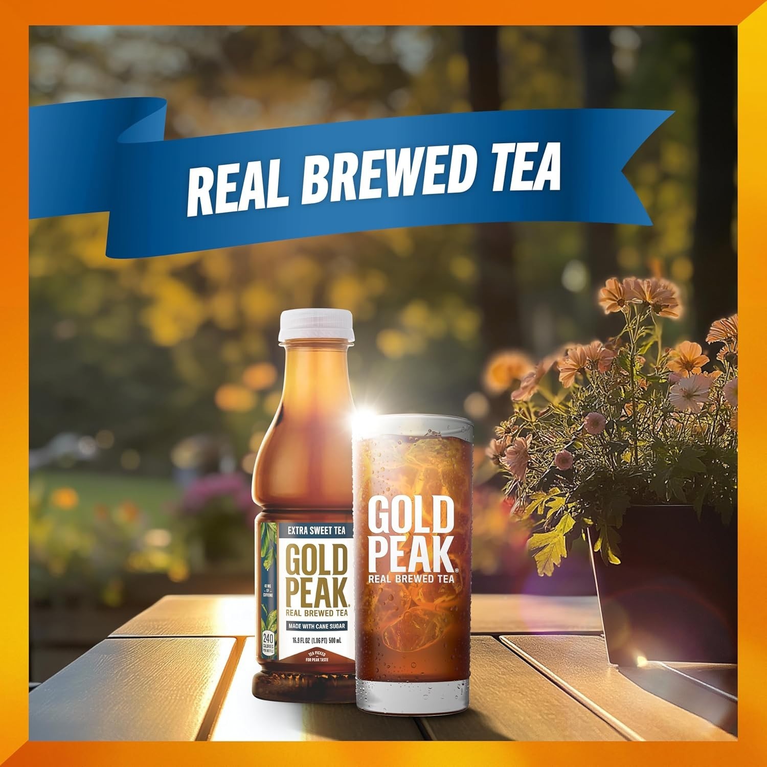 Allergen-Free Extra Sweet Bottled Iced Tea – 6×16.9 fl oz of Pure Delight