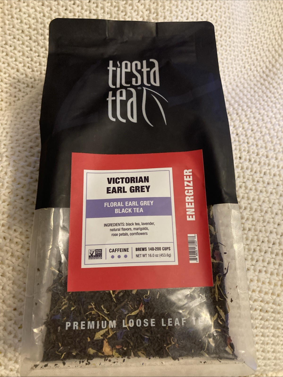 Tiesta Tea – Victorian Earl Grey, Loose 140-200 Cups Floral 16.0 Oz New