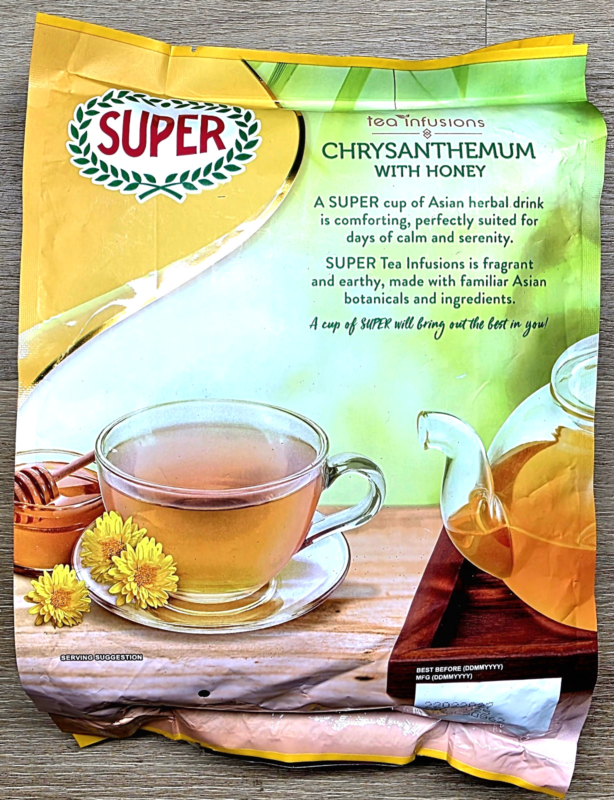 SUPER Chrysanthemum Honey Tea | Instant Drink Malaysia | 20 Sticks 360g