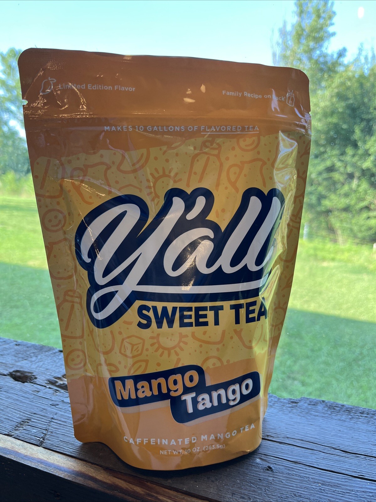 10 ct Y’all Sweet Tea 10 oz Bag Limited Edition Mango Tango Only One On eBay