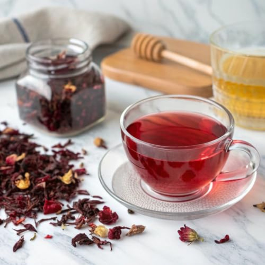 HANDPICK, Organic Hibiscus Tea Bags (100 Tea Bags) | Caffeine-Free, 100% Natural