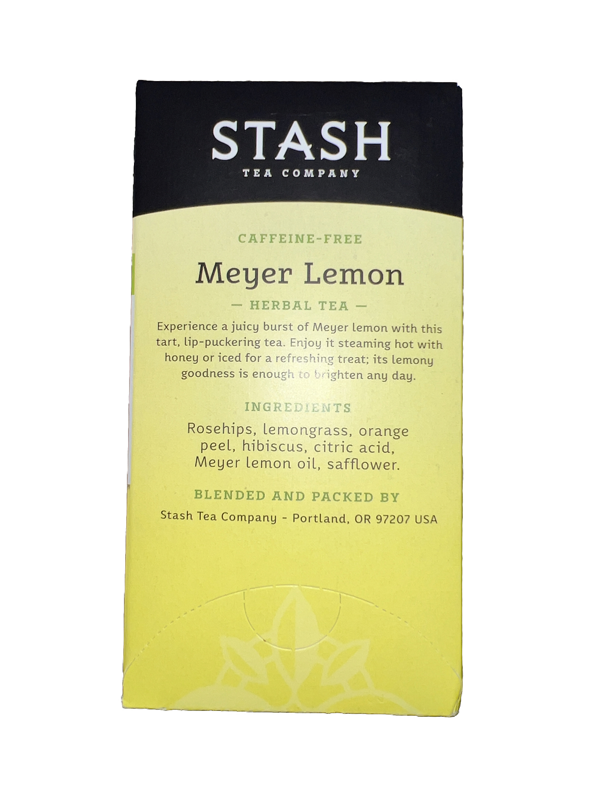 Stash Tea Herbal Tea-Meyer Lemon 20 bags.