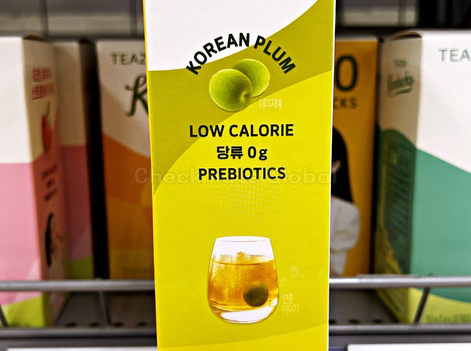 TEAZEN Kombucha Korean Plum 30 Sticks | Sugar-Free Prebiotic