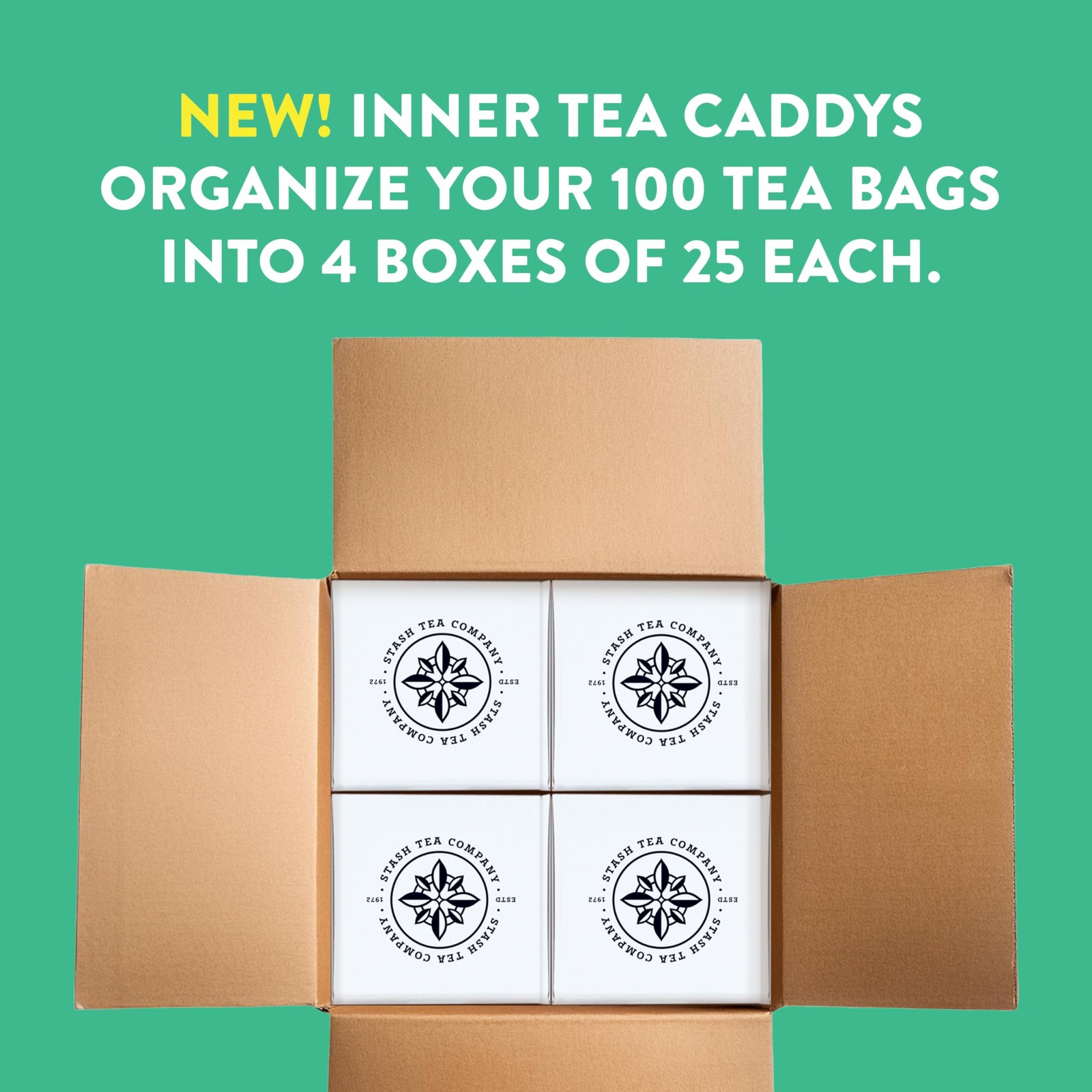 Stash Tea Chai Spice Black Tea, Box of 100 Bags 100 Count (Pack 1)